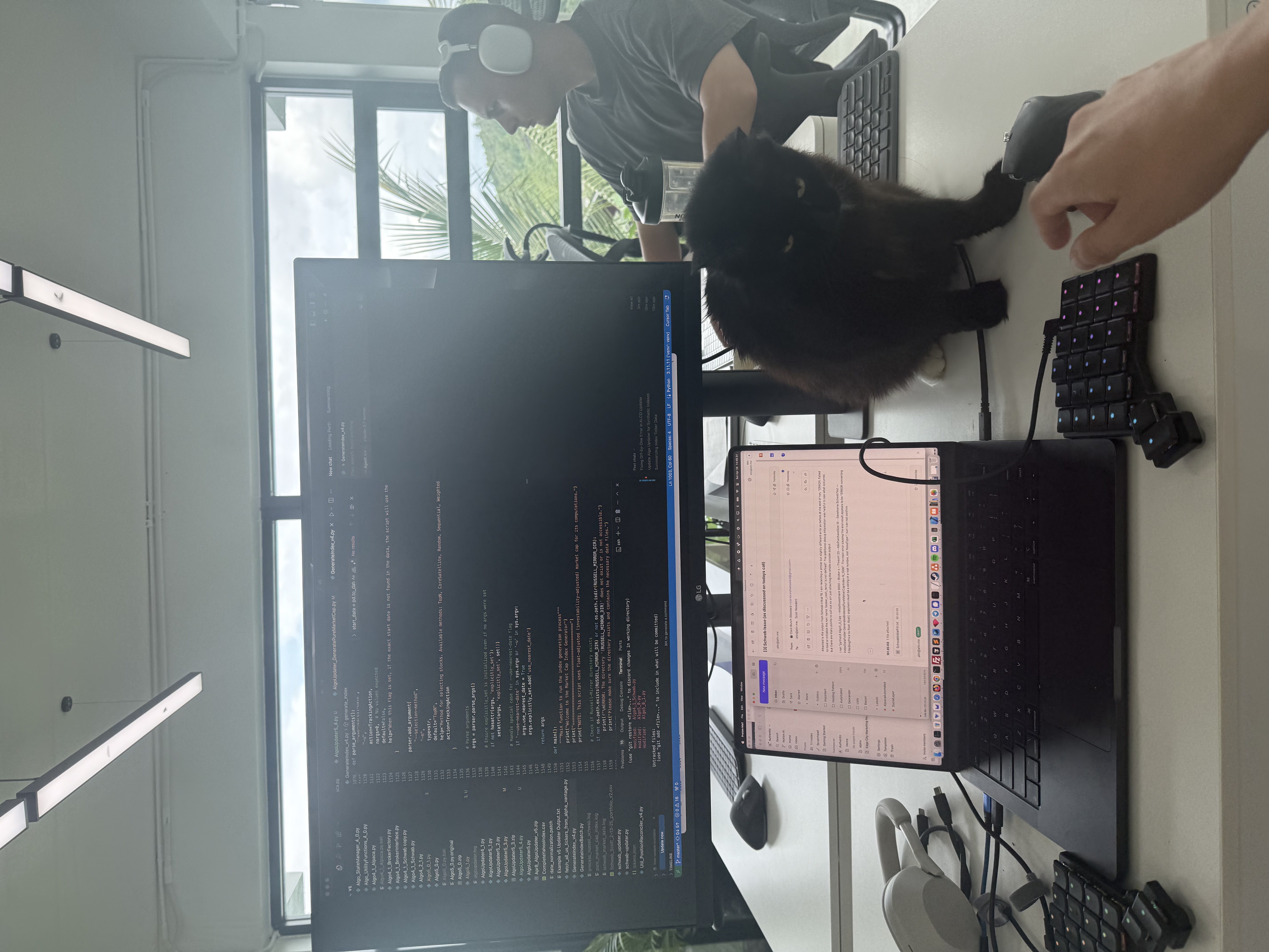 Focused work session